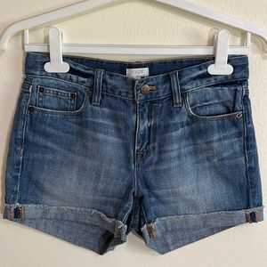 J. Crew Denim Rolled Cuff Jean Shorts | Size: 24